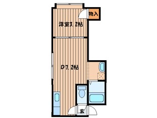 ボヌールＮ１６の物件間取画像